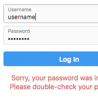 Can't Log In Icon
